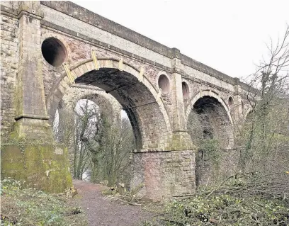  ??  ?? Marple Aqueduct – see our lead letter below