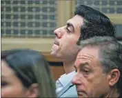  ?? Irfan Khan Los Angeles Times ?? HOSSEIN NAYERI, center, in a Newport Beach court Friday. He is scheduled to be sentenced Oct. 11.