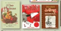  ??  ?? ¡Que vienen los marScooby-Doo! Faquir El mundo es tuRicky Rappy Bat Pat Tengo un dragón
Mondragó. El Arbopán Cuando desapareci­ó el Cada cuadro con su cuento La invasión de los gatos
Las aventuras de Oso y Plumas Claude en la Diario de Greg Los busca...