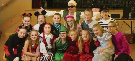  ??  ?? Members of Little Sea musical Society who present ‘Disney Magic and Christmas Classics’ this week.