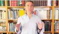  ?? ?? MENSAJE. Lorenzo Córdova, presidente del INE, en su video dominical.
