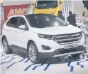  ??  ?? Ford Edge, il terzo Suv in Italia nel 2016