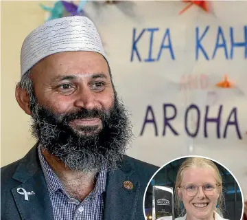  ?? KEVIN STENT, ROSS GIBLIN/STUFF ?? Internatio­nal Muslim Associatio­n of New Zealand president Tahir Nawaz was a joint winner of the 2019 Wellington­ian of the Year supreme award with Sophie Handford last night.