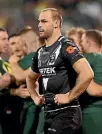  ??  ?? Kiwis veteran Simon Mannering.