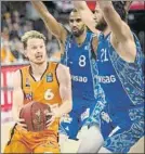  ?? FOTO: BBL ?? Per Gunther, del Ratiopharm Ulm