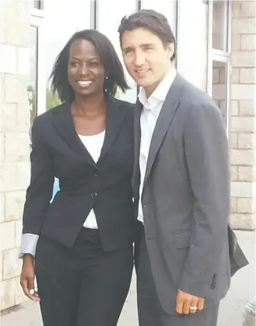  ?? Celina Caesar - Chavanes / Faceb ook ?? Celina Caesar- Chavannes details her short-lived life as an MP in the new memoir Can You Hear Me Now? In it, she describes Trudeau’s angry response to her decision to quit.