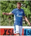  ?? Foto: Tim Rehbein/dpa ?? Vom Hamburger SV zu Schalke 04 gewechselt: Torjäger Simon Terodde.