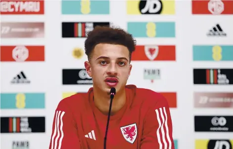  ?? ?? HOT RECEPTION: But Ethan Ampadu reckons Wales can benefit from a 10pm kick-off against the US.