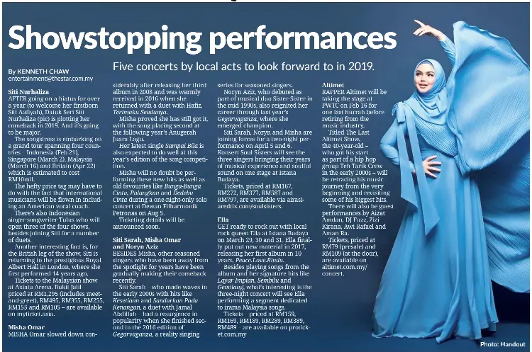 Showstopping Performances Pressreader