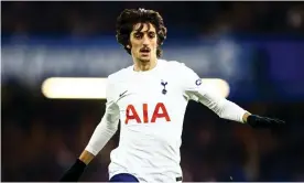  ?? Tottenham last July. Photograph: Kieran McManus/Shuttersto­ck ?? Bryan Gil was loaned to Valencia in the January transfer window despite only arriving at