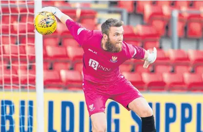  ?? Picture: SNS. ?? Zander Clark: In top form for St Johnstone – but that Scotland call-up is yet to come.