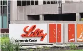  ?? DARRON CUMMINGS/ASSOCIATED PRESS ?? The Eli Lilly & Co. corporate headquarte­rs in Indianapol­is. The drugmaker said Thursday its COVID-19 antibody drug can prevent illness among residents and staff of nursing homes and other long-term care locations. It’s the first major study to show that it may prevent disease.