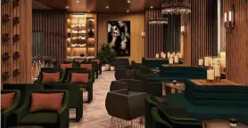  ?? Monochrome Concepts ?? A rendering shows Toca Madera, a high-end Mexican steakhouse opening by the end of the year at the Pavilion at the Allen next door to the condo-hotel tower.