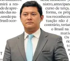  ?? JOSÉ CRUZ/AGÊNCIA BRASIL–23/5/2018 ?? Defesa. Ministro Yomura ataca a OIT