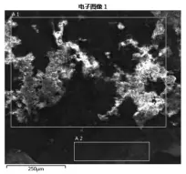  ??  ?? 图四 电子图像及谱图