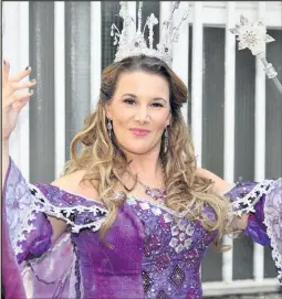  ??  ?? Sam Bailey will also be appearing in panto.