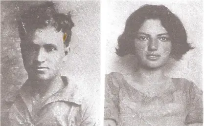  ?? (Wikimedia Commons) ?? THE ILL-FATED couple: Yochanan Stahl and Celia Zohar.