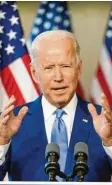  ?? Fotos: dpa ?? Joe Biden wurde im November zum neu‰ en Präsidente­n der USA gewählt, im Ja‰ nuar tritt er das Amt an.