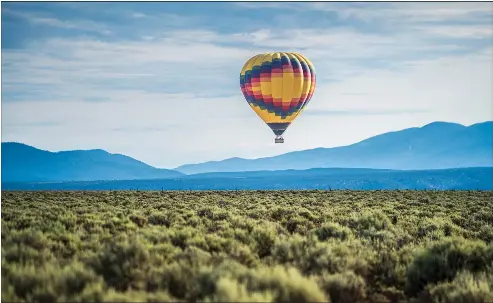 Spirits in the sky at the Taos Mountain Balloon Rally - PressReader