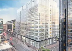  ?? Picture: PA ?? CYBG last month revealed plans for a new landmark headquarte­rs building in Glasgow.