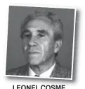  ??  ?? LEONEL COSME