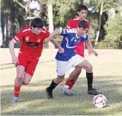  ?? ?? United’s Levi Colantuono in the under 18s.