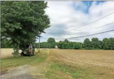  ?? COURTESY OF THE NEW JERSEY CONSERVATI­ON FOUNDATION ?? The nearly 64-acre Merrick Road active farm that was recently preserved thanks to Hamilton Township and the New Jersey Conservati­on Foundation.