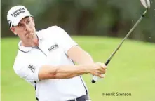  ??  ?? Henrik Stenson