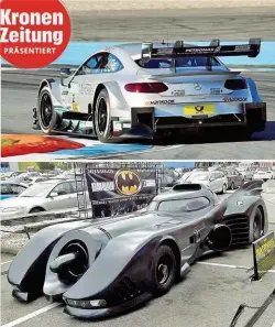  ??  ?? Motorwelte­n zeipt DTM- Autos und sopAr dAs BAtmoBil!