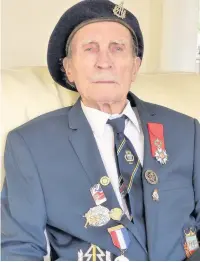  ??  ?? ●»Alfred Barlow wearing his jacket missing four of his medals, pictured right and, above right, actor Hugh Grant who has offered the reward