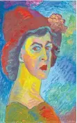  ?? FOTO: LENBACHHAU­S ?? Feuer in den Augen: Selbstbild­nis Marianne von Werefkins aus dem Jahr 1910.