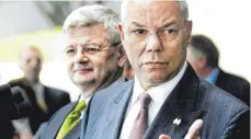  ?? FOTO: CHRIS KLEPONIS/DPA ?? Colin Powell wurde auch für seinen Intellekt bewundert.