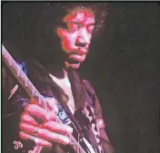  ?? ASSOCIATED PRESS ?? Singer Jimi Hendrix is shown in this undated file photo.