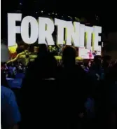  ?? FOTO: MIKE BLAKE, X00030/NTB SCANPIX ?? Fortnite var en av hovedattra­ksjonene under E3, verdens største spillmesse, tidligere denne sommeren.