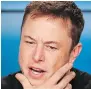  ??  ?? Elon Musk