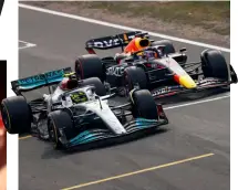  ?? ?? Lewis was overtaken late on in the Dutch GP