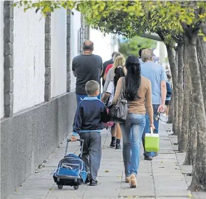  ??  ?? Vianda. Es la opción que encuentran algunos padres para que sus hijos tengan un menú más controlado.