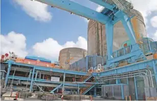  ?? ?? HOMESTEAD: A general view of the Turkey Point Nuclear Reactor Building in Homestead, Florida.