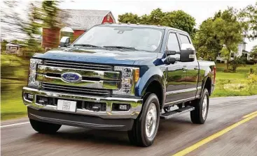  ?? Motor Matters photos ?? The 2017 Ford F-Series Super Duty raises the bar with multiple new chassis, powertrain and technology features that make it the toughest, smartest, most capable Super Duty ever.