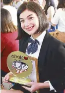  ??  ?? It’s Showtime host Anne Curtis enters Anak TV’s Makabata Hall of Fame