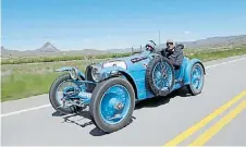  ??  ?? Bugatti Type 37. Espectacul­ar deportivo de 1926.