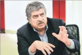  ??  ?? Infosys chairman Nandan Nilekani. He said that CEO Parekh and CFO Roy have been recused from the matter to ensure an independen­t investigat­ion. MINT FILE