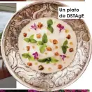  ??  ?? Un plato de DSTAGE