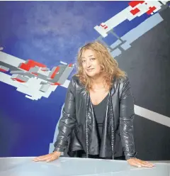  ??  ?? PAVING THE WAY: Zaha Hadid, an Iraqi-British architect who was the first woman to win the Pritzker Prize and designed buildings around the world, died on Thursday. She was 65.