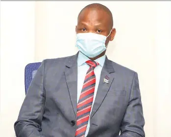  ?? PIC: MORERI SEJAKGOMO ?? Mixed fortunes: Health Minister, Edwin Dikoloti is reaping accolades for the injectable ARV and strides in the achievemen­t of other HIV targets. He however is also under pressure to improve supply of medicines for other diseases for Botswana