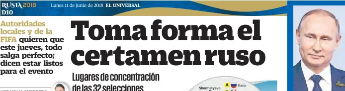  ??  ?? En la gestión de Putin, 58 periodista­s han muerto.