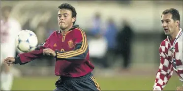  ??  ?? EN SPLIT. Luis Enrique vuelve a Croacia, donde, como jugador, se enfrentó a los croatas en 2000.