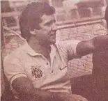  ?? /CORTESÍA PEPE CAMACHO ?? Pepe Camacho hizo historia con aquel equipo del atlético Potosino en la temporada 1986-87