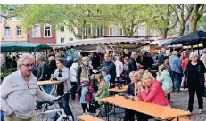  ?? FOTO (ARCHIV): WOLFGANG KAISER ?? Auf den beliebten Feierabend­markt müssen die Kempener bis mindestens Ende August verzichten.