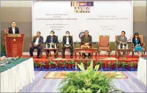  ?? CCJ ?? The Club of Cambodian Journalist­s (CCJ) organised the 19th Editor’s Forum on strengthen­ing the practice of journalist­ic ethics in Cambodia on December 17.